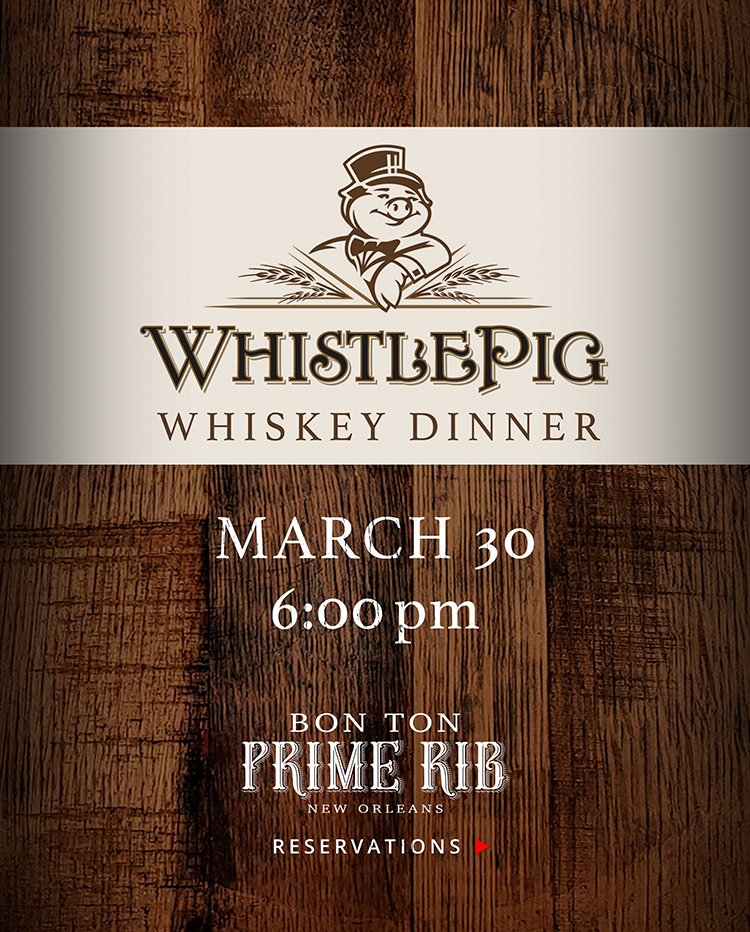 WhistlePig Whiskey Dinner