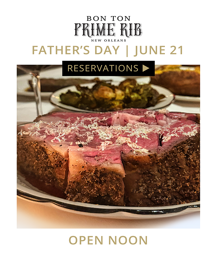bon ton prime rib new orleans dress code Bon Ton Prime Rib restaurant opens in downtown New Orleans | Where NOLA Eats