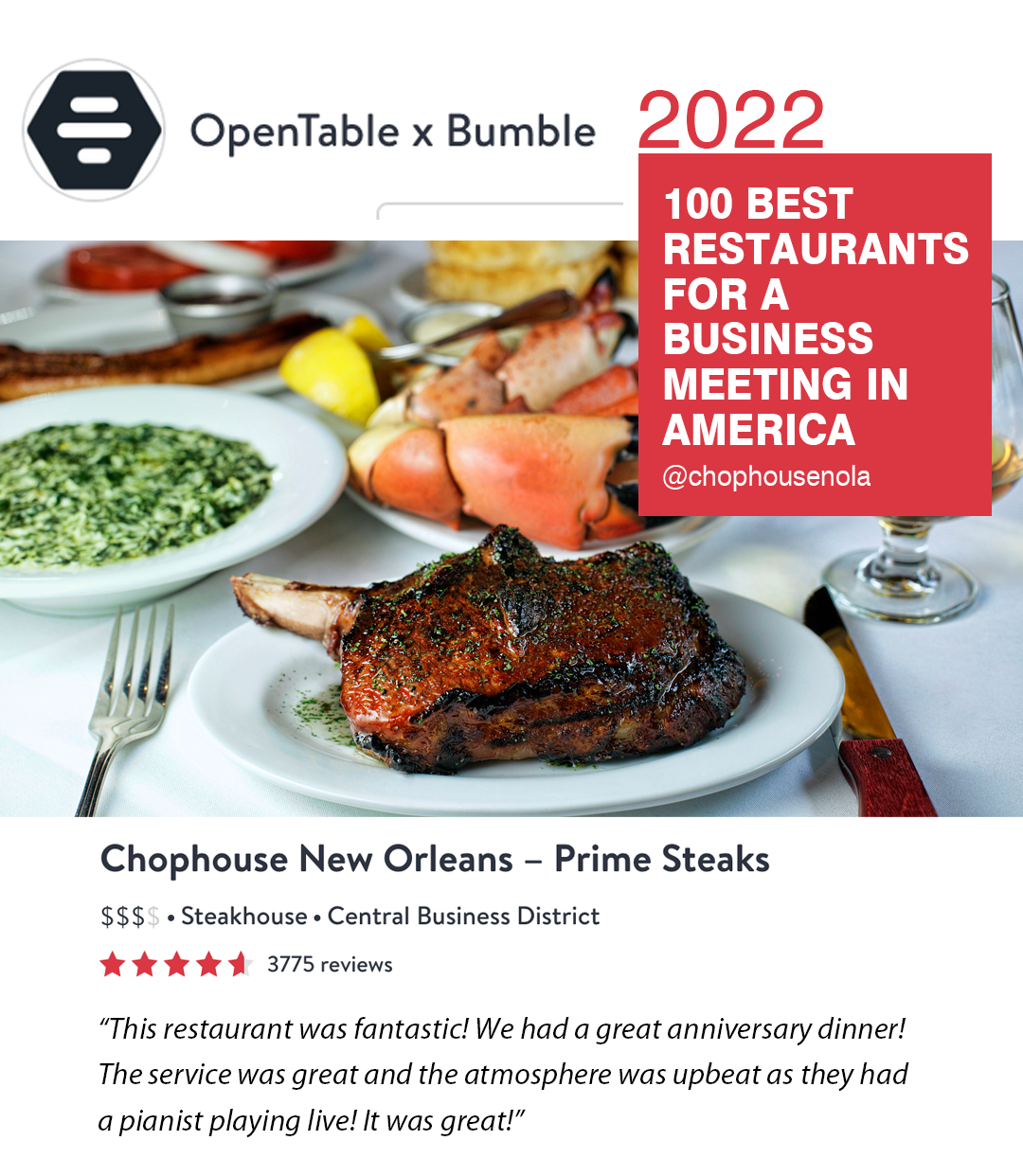 OpenTable (@OpenTable) / X