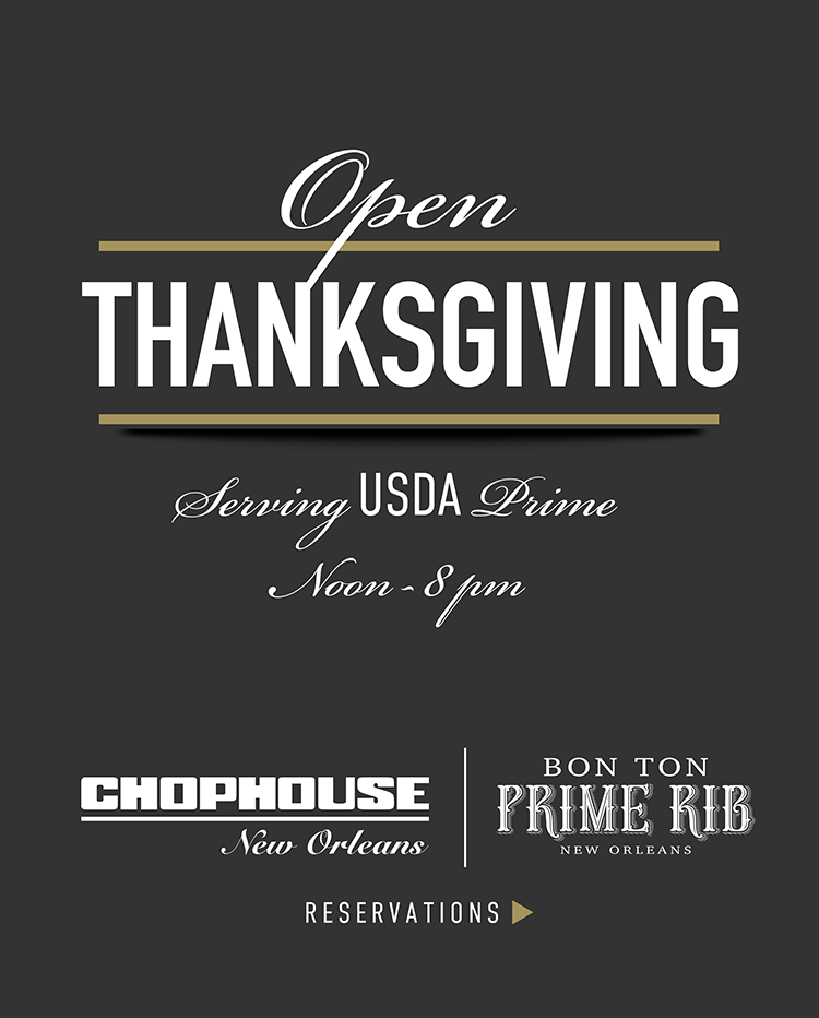 Celebrate Thanksgiving in New Orleans