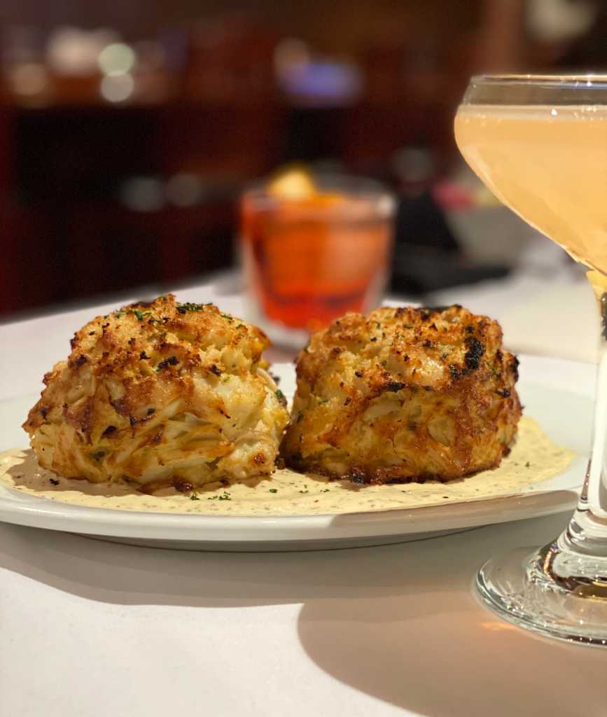 Image of New York Prime crab cakes.